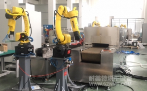 NMT-ZP-108 疫苗玻璃瓶小型預(yù)熱加固化自動裝配線(蘇州?？松?